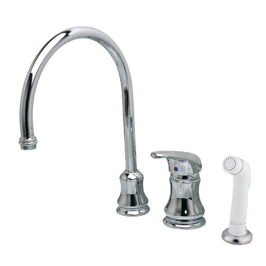 Legacy Widespread Kitchen Faucet in Polished Chrome