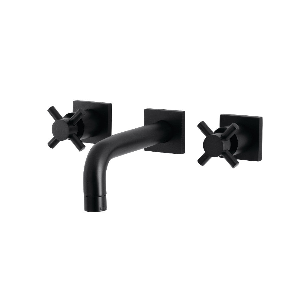 Concord Wall-Mount Bathroom Faucet in Matte Black