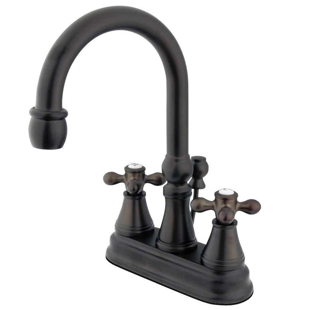Restoration 4 Inch Centerset Bathroom Faucet in Oil Rubbed Bronze