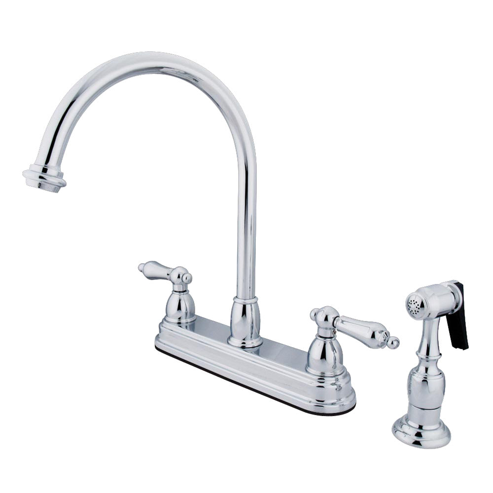 Restoration Centerset Kitchen Faucet in Polished Chrome
