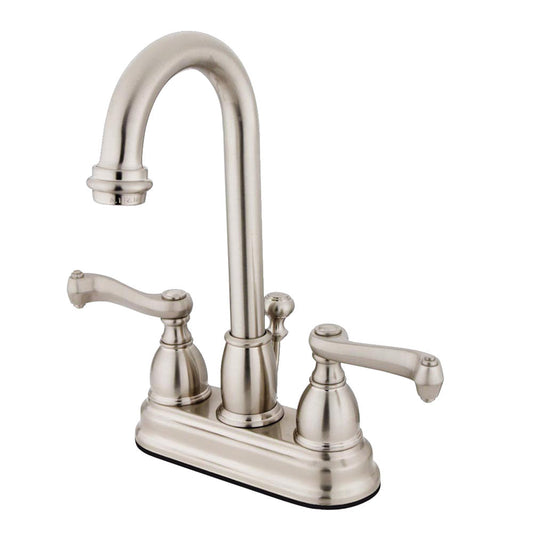 Royale 4 Inch Centerset Bathroom Faucet in Brushed Nickel