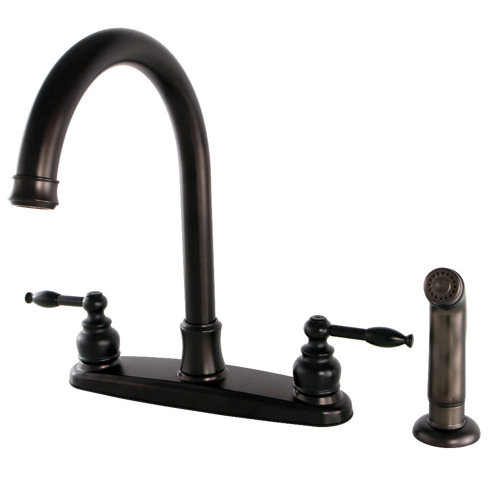 Knight Centerset Kitchen Faucet in Oil Rubbed Bronze