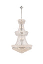Primo 32 light Chrome Chandelier Clear Royal Cut Crystal