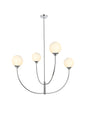 Nyomi 42 inch chandelier in Chrome