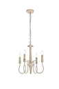 Flynx 4 lights pendant in weathered dove