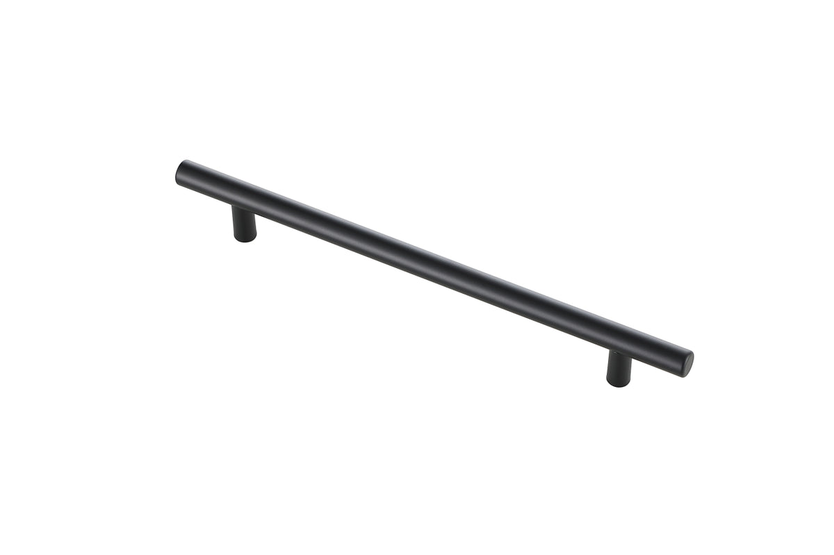 Quinn 7-9/16" Center to Center Matte Black Bar Pull Multipack (set of 10)