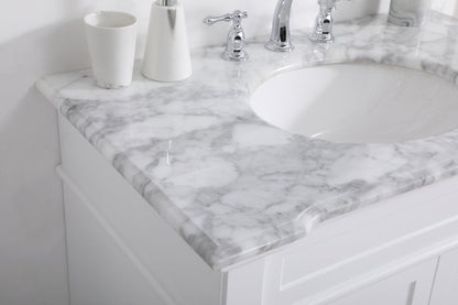 36 inch Single Bathroom Vanity set in White