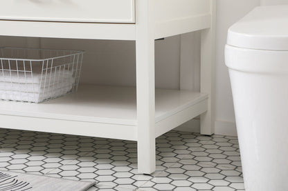72 inch double bathroom vanity in white