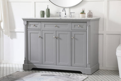 48 inch Single bathroom vanity in  Grey