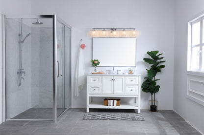 Phineas 5 light Chrome and Clear Crystals wall sconce