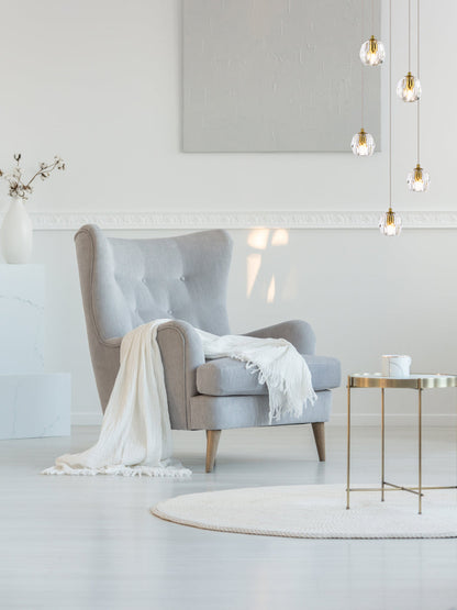 Eren 5 lights Gold pendant