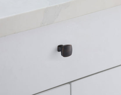Irvin 1.3" Oil-rubbed Bronze Square Knob Multipack (Set of 10)