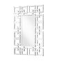 Sparkle 31.5 in. Contemporary Rectangle Mirror in Clear