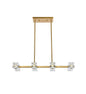 Lyra 30 inch Pendant Light in Satin Gold