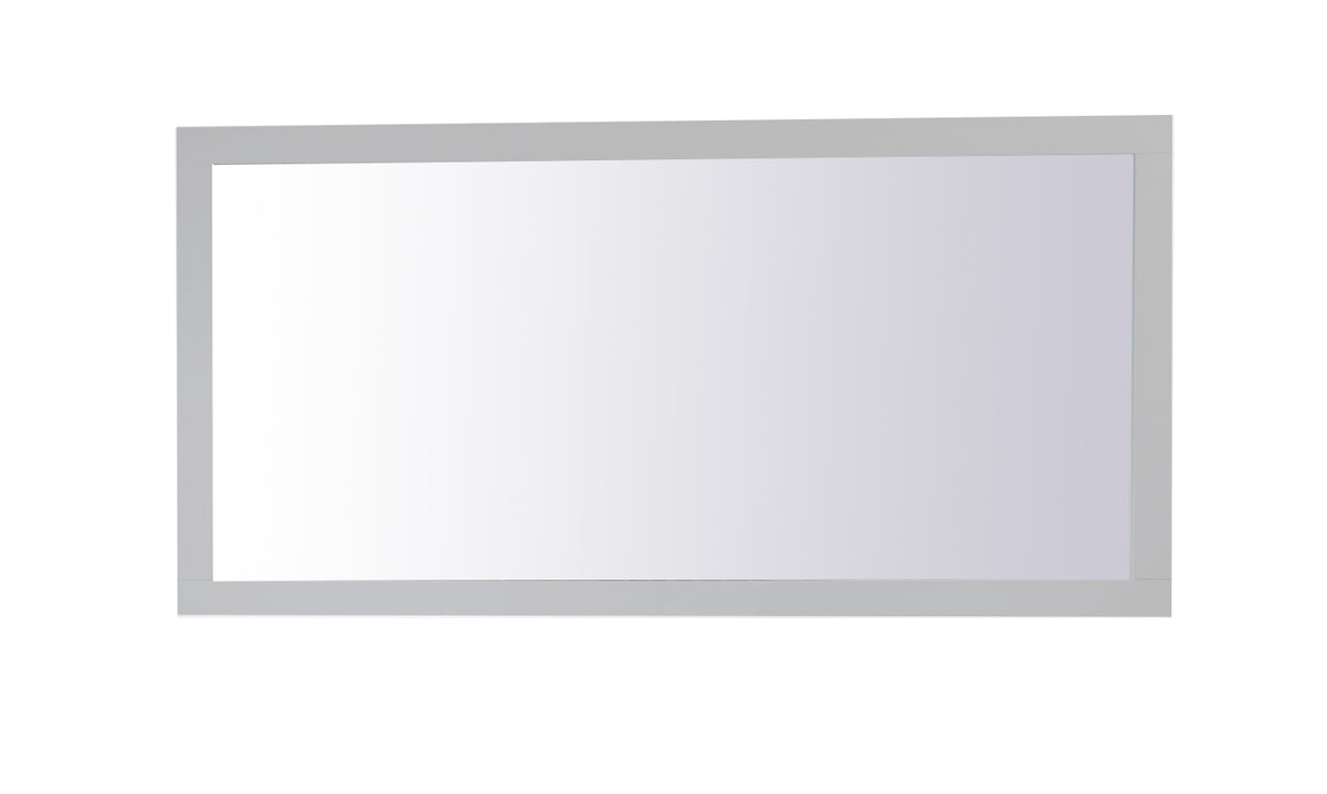 Aqua rectangle vanity mirror 72 inch in Grey