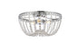 Kylie 14 inch flush mount in chrome