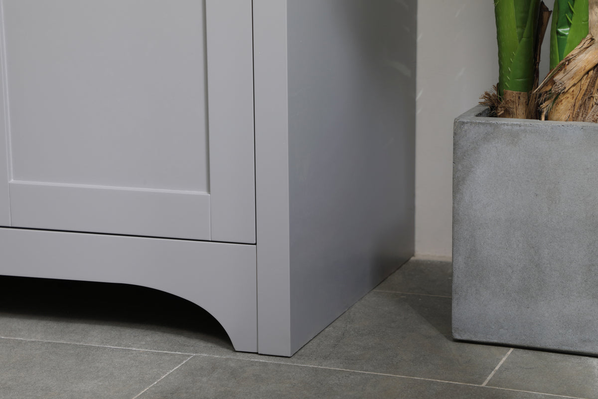 30 inch Single Bathroom Vanity in Grey