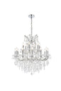 Maria Theresa 19 light Chrome Chandelier Clear Royal Cut Crystal