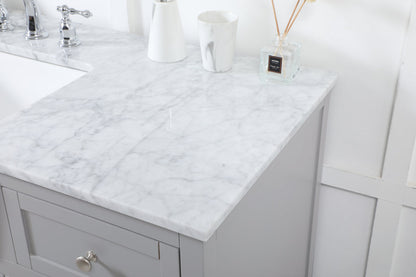 42 inch Single bathroom vanity in grey