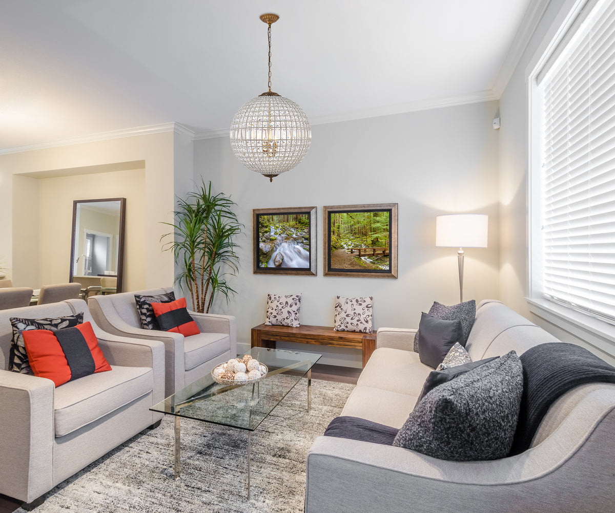 Olivia 5 light French Gold Chandelier Clear Royal Cut Crystal