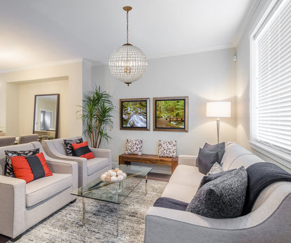 Olivia 5 light French Gold Chandelier Clear Royal Cut Crystal