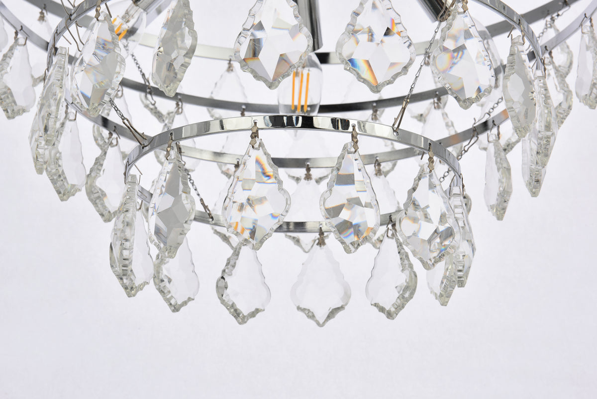 Ella 20 inch pendant in chrome