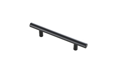 Quinn 4" Center to Center Matte Black Bar Pull Multipack (set of 10)