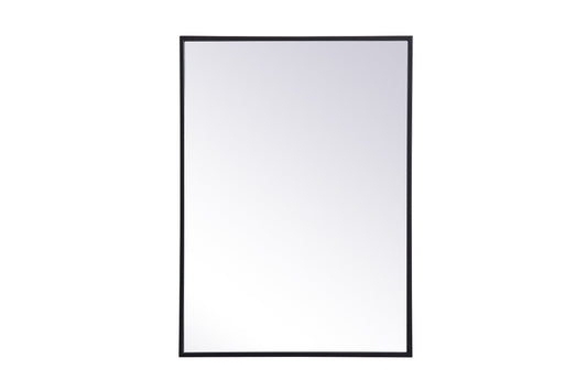 Metal mirror medicine cabinet 20 inch x 28 inch in Black