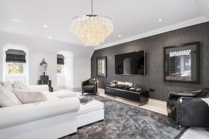 Selene 6 light Chrome Pendant