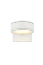 Raine Integrated LED wall sconce in white