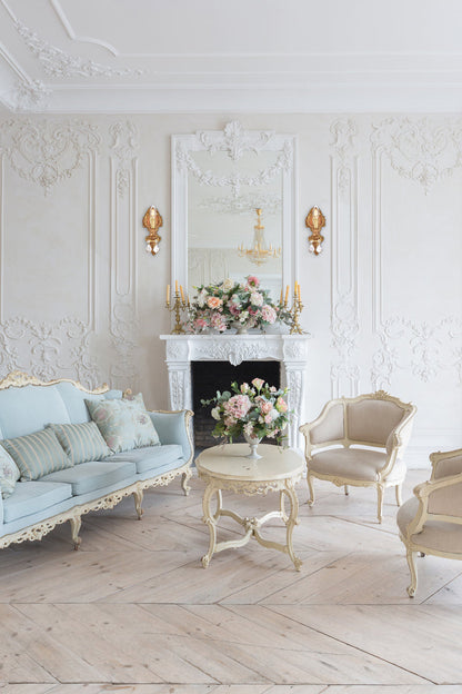 Monarch 1 light French Gold Wall Sconce Clear Royal Cut Crystal