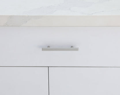 Dior 4" Center to Center Brushed Nickel Bar Pull Multipack (set of 10)