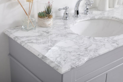 42 inch Single Bathroom Vanity set in Grey