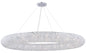 Paris 30 light Chrome Chandelier Clear Royal Cut Crystal