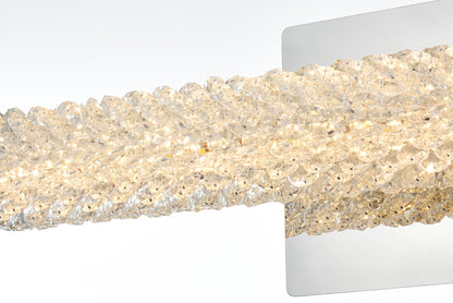 Bowen 24 inch Adjustable LED Wall Sconce in Chrome