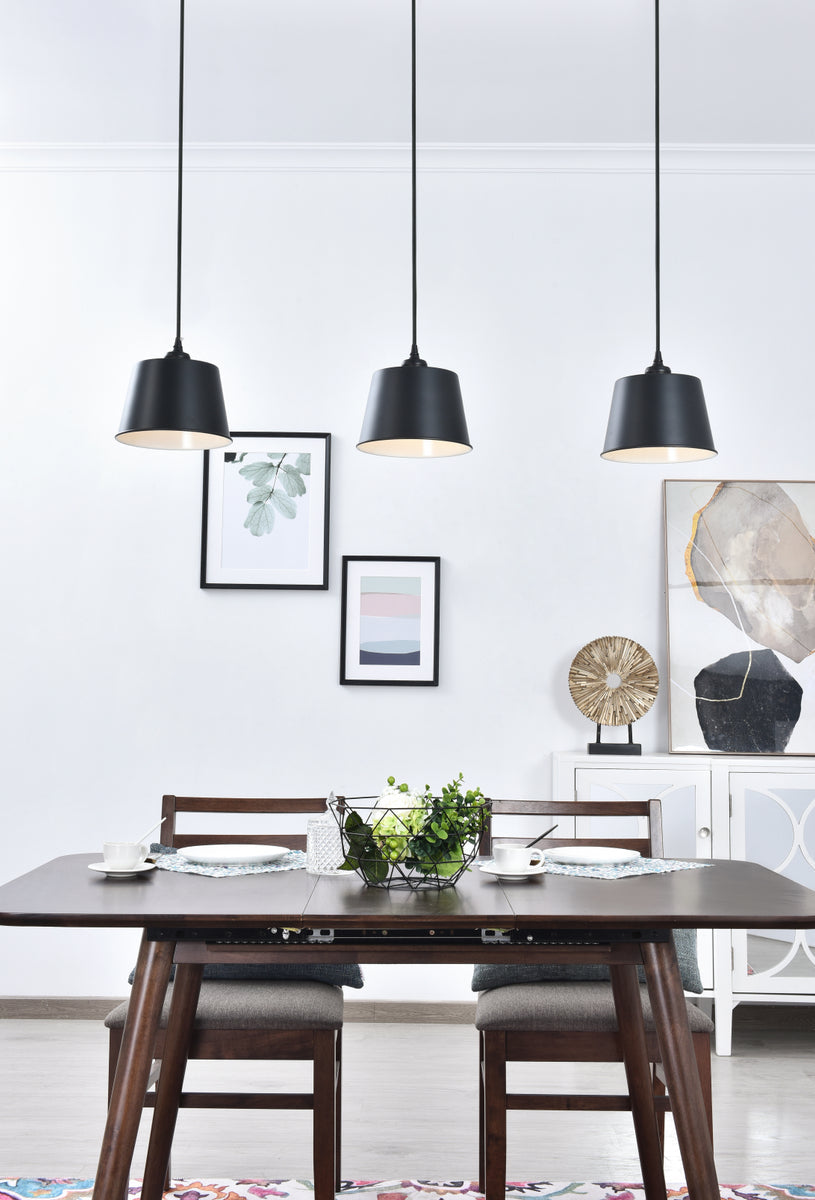 Nota 3 light black Pendant