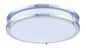 LED DOUBLE RING CEILING FLUSH, 5000K, 116 degree, CRI80, ES, UL, 26W, 200W EQUIVALENT, 50000HRS, LM1960, DIMMABLE, 5 YEARS WARRANTY, INPUT VOLTAGE 120V