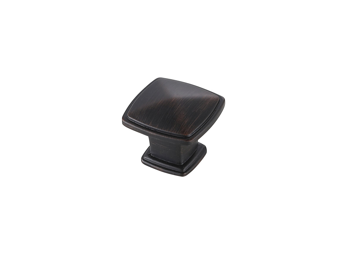 Marcel 1.2" Oil-rubbed Bronze Square Knob Multipack (Set of 10)