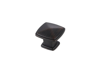 Marcel 1.2" Oil-rubbed Bronze Square Knob Multipack (Set of 10)