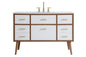48 inch bathroom vanity in White