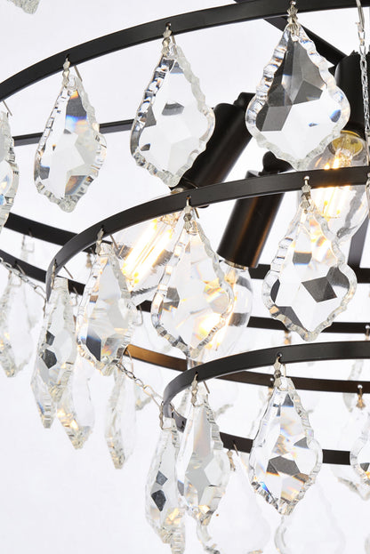 Ella 24 inch pendant in black