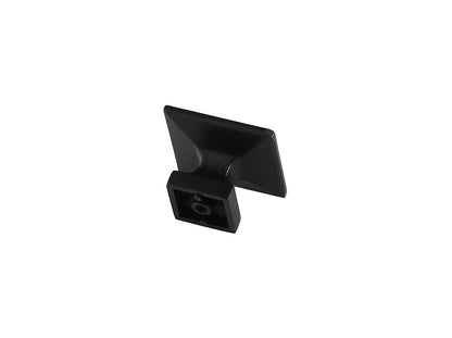 Cecil 1.3" Matte Black Square Knob Multipack (Set of 10)