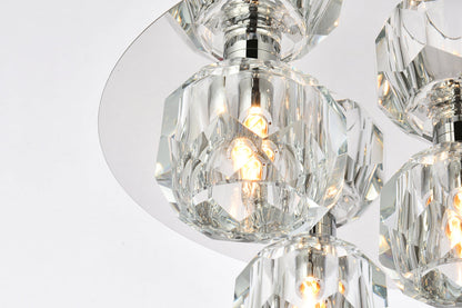 Graham 5 Light Ceiling Lamp in Chrome