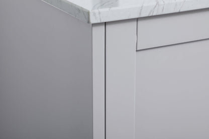 18 inch Single Bathroom Vanity in Grey