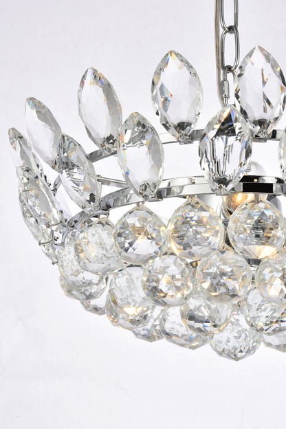 Emilia 16 inch pendant in chrome