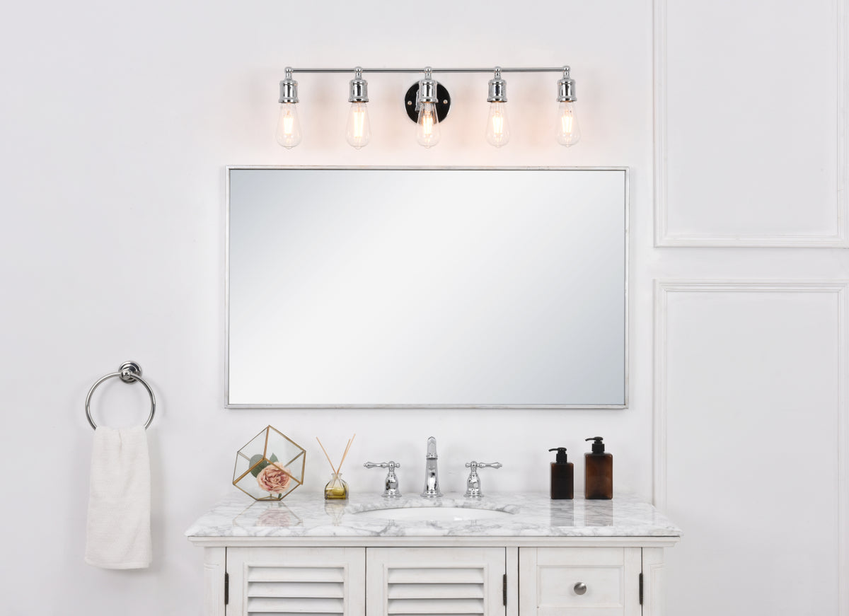 Serif 5 light chrome Wall Sconce