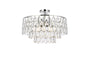 Mila 20 inch flush mount in chrome