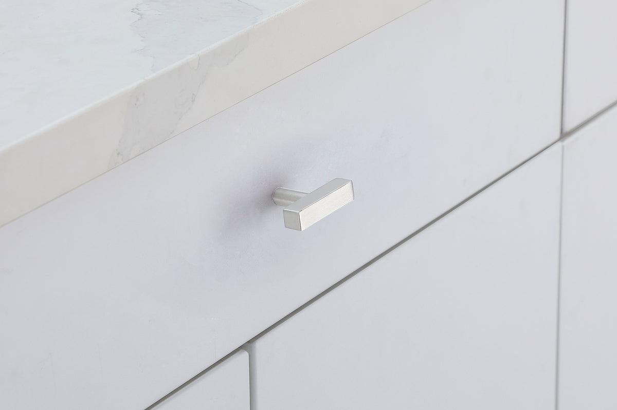 Dior Brushed Nickel T Bar Pull Multipack (set of 10)