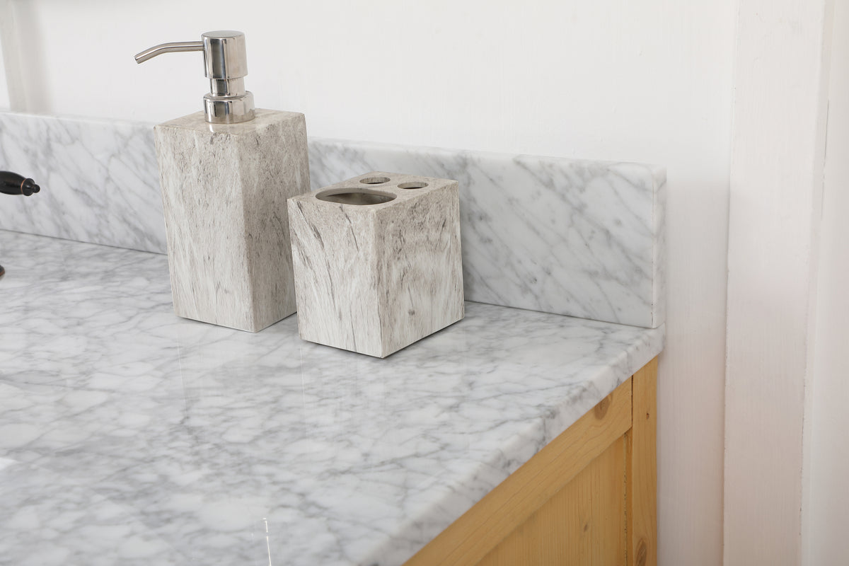 48 inch Single bathroom vanity in natural wood