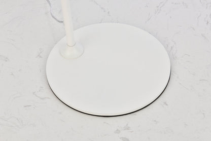 Leroy 1 light white table lamp